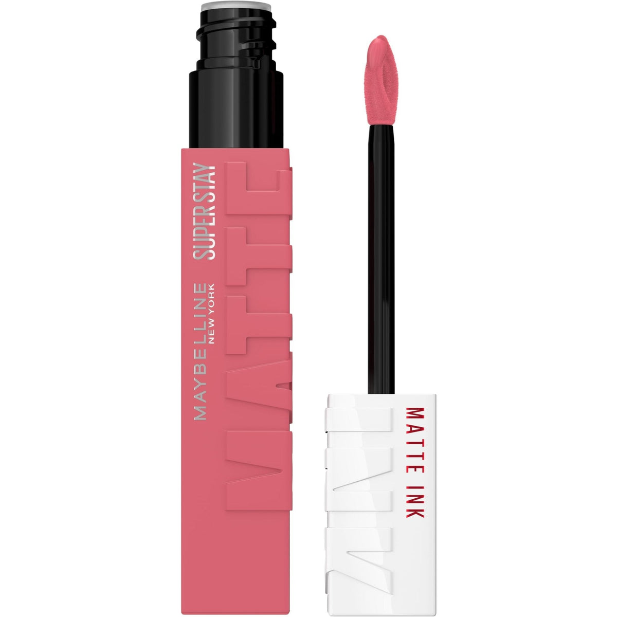 Maybelline Super Stay Matte Ink Liquid Lipstick Makeup, Long Lasting High Impact Color, Up to 16H Wear, Pioneer, Blue Red, 1 Count, Packaging May Vary