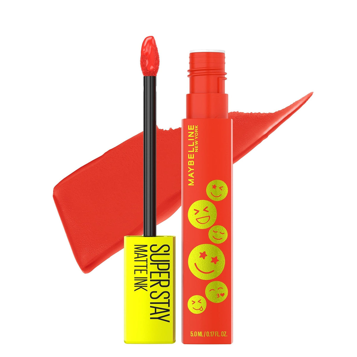 Maybelline Super Stay Matte Ink Liquid Lipstick Makeup, Long Lasting High Impact Color, Up to 16H Wear, Pioneer, Blue Red, 1 Count, Packaging May Vary
