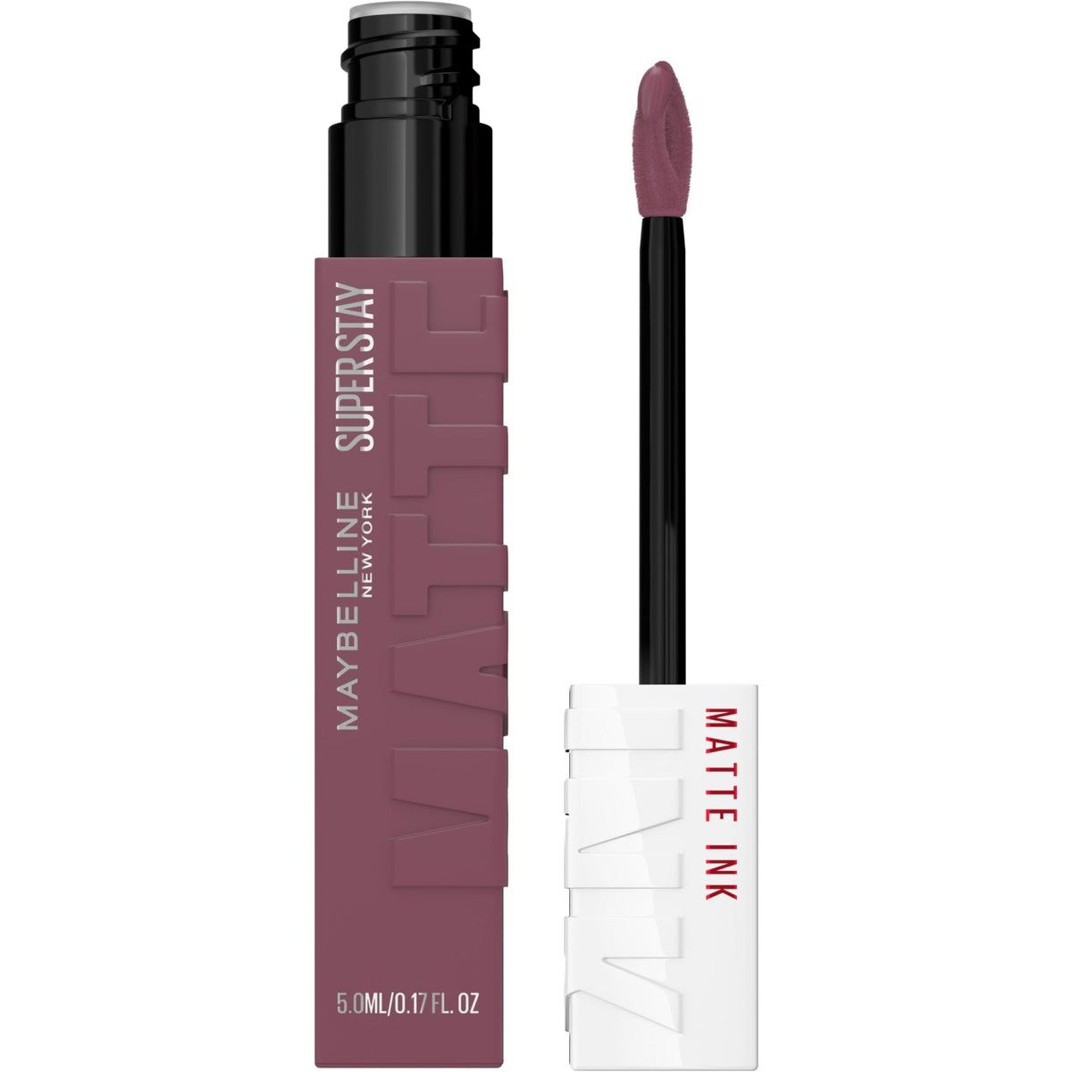 Maybelline Super Stay Matte Ink Liquid Lipstick Makeup, Long Lasting High Impact Color, Up to 16H Wear, Pioneer, Blue Red, 1 Count, Packaging May Vary