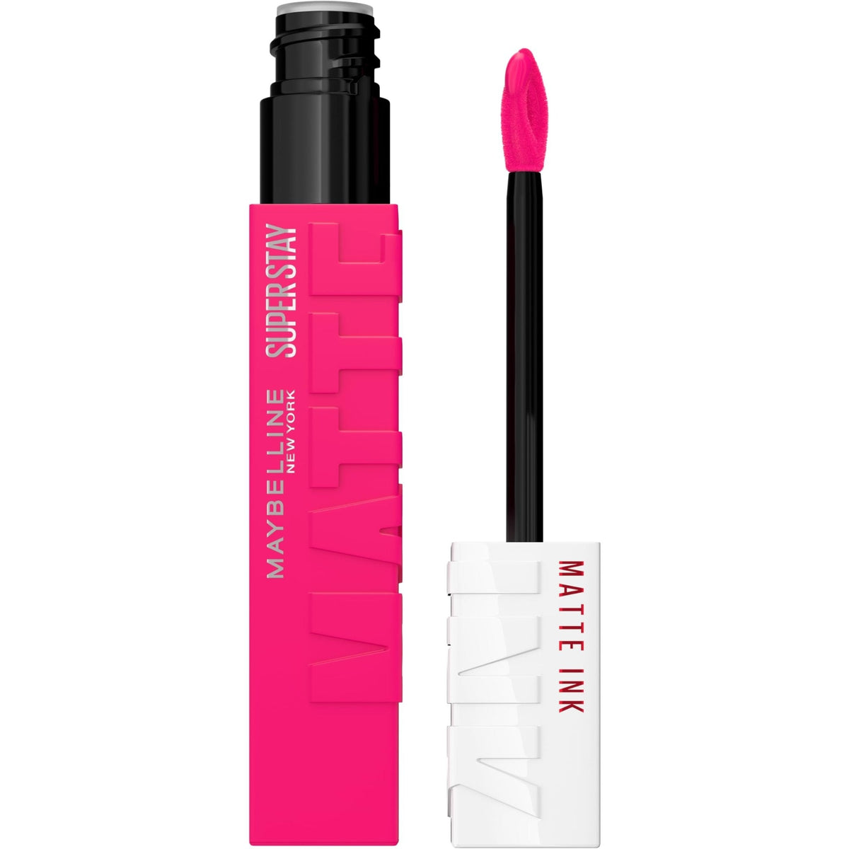 Maybelline Super Stay Matte Ink Liquid Lipstick Makeup, Long Lasting High Impact Color, Up to 16H Wear, Pioneer, Blue Red, 1 Count, Packaging May Vary