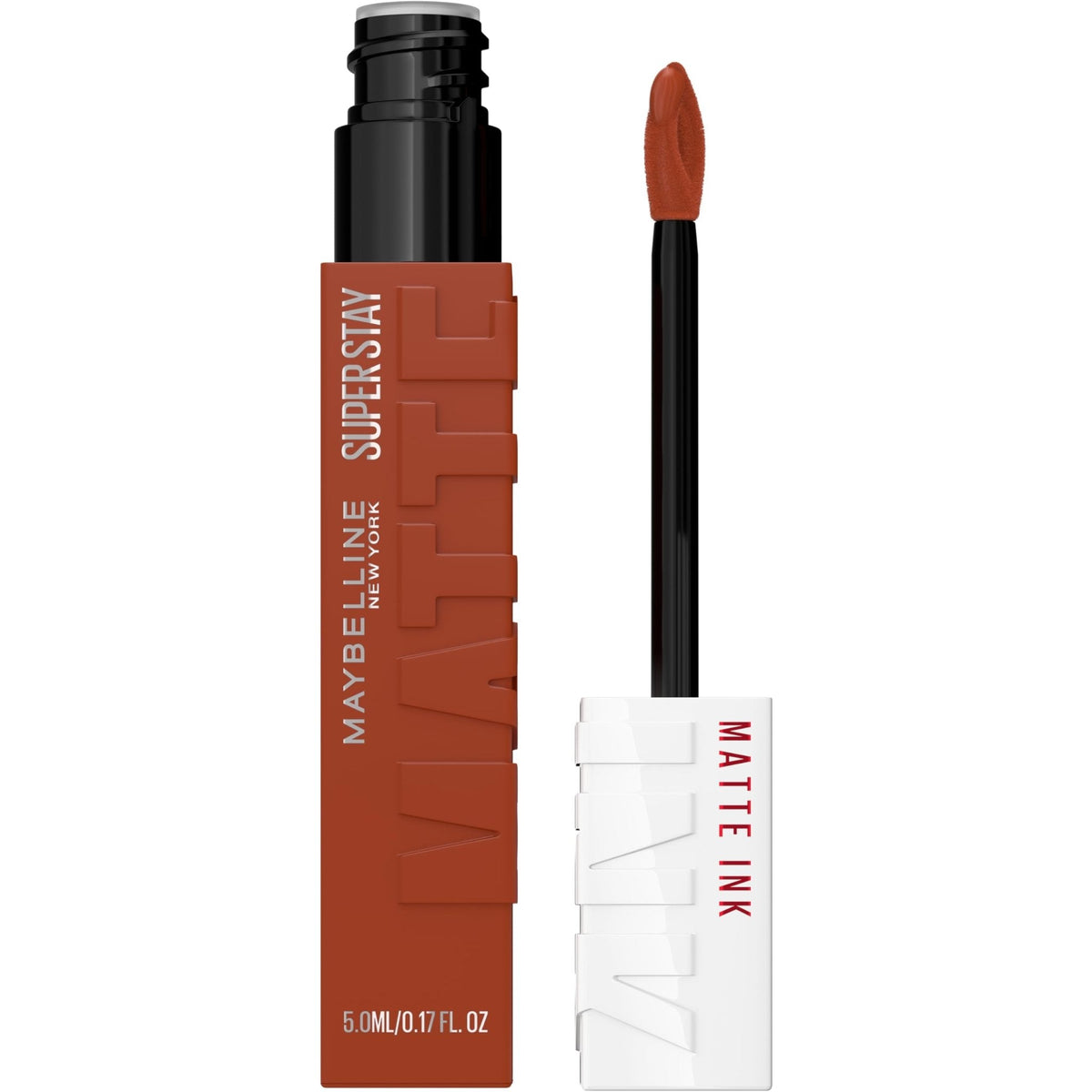Maybelline Super Stay Matte Ink Liquid Lipstick Makeup, Long Lasting High Impact Color, Up to 16H Wear, Pioneer, Blue Red, 1 Count, Packaging May Vary