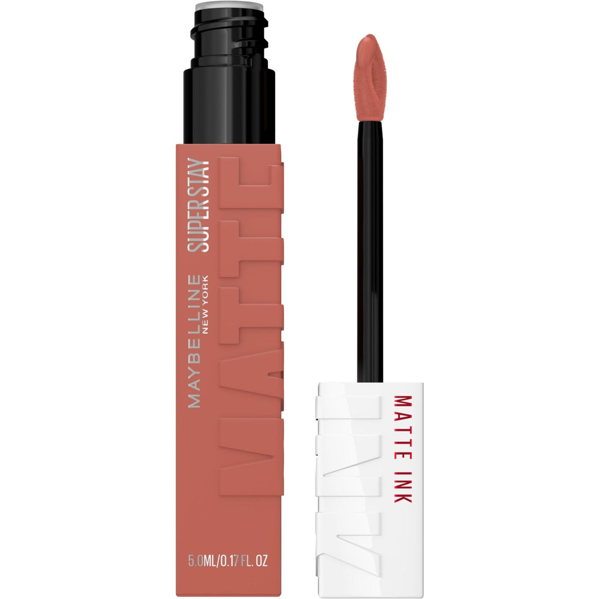 Maybelline Super Stay Matte Ink Liquid Lipstick Makeup, Long Lasting High Impact Color, Up to 16H Wear, Pioneer, Blue Red, 1 Count, Packaging May Vary