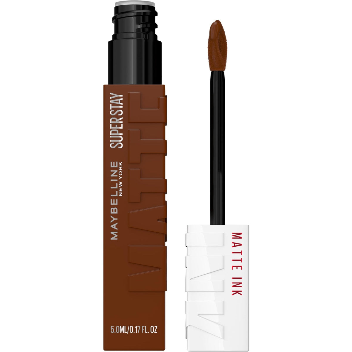 Maybelline Super Stay Matte Ink Liquid Lipstick Makeup, Long Lasting High Impact Color, Up to 16H Wear, Pioneer, Blue Red, 1 Count, Packaging May Vary