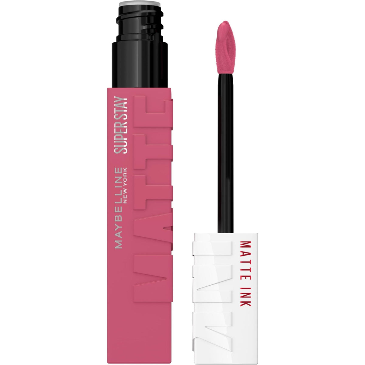 Maybelline Super Stay Matte Ink Liquid Lipstick Makeup, Long Lasting High Impact Color, Up to 16H Wear, Pioneer, Blue Red, 1 Count, Packaging May Vary