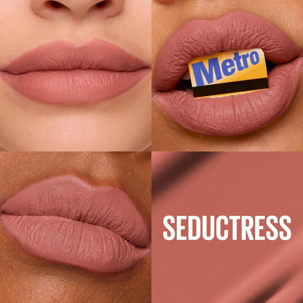 Maybelline Super Stay Matte Ink Liquid Lipstick Makeup, Long Lasting High Impact Color, Up to 16H Wear, Pioneer, Blue Red, 1 Count, Packaging May Vary