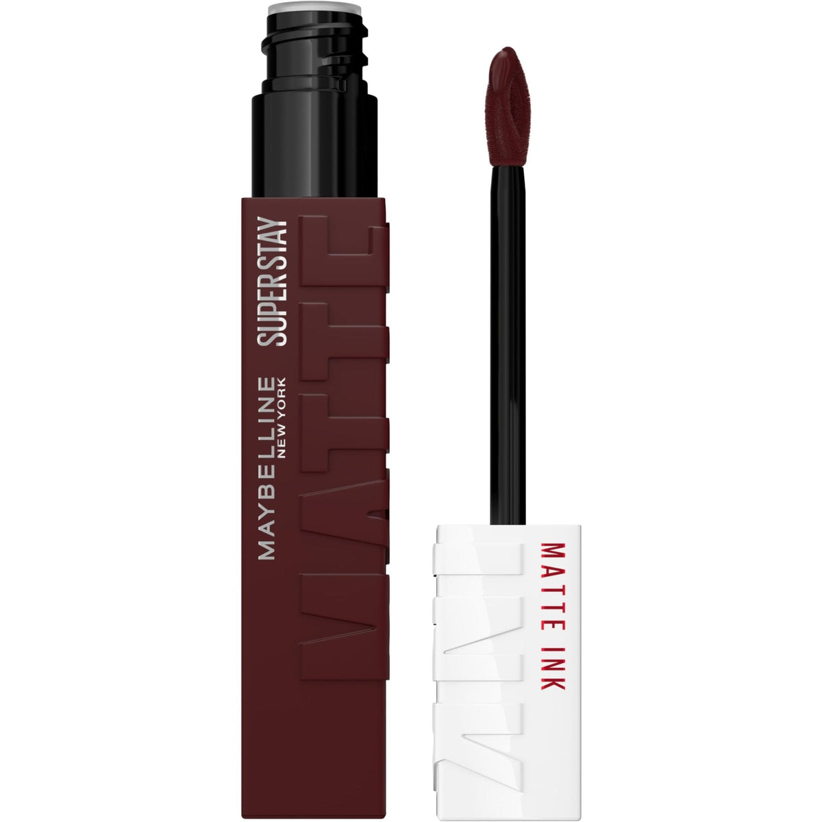 Maybelline Super Stay Matte Ink Liquid Lipstick Makeup, Long Lasting High Impact Color, Up to 16H Wear, Pioneer, Blue Red, 1 Count, Packaging May Vary