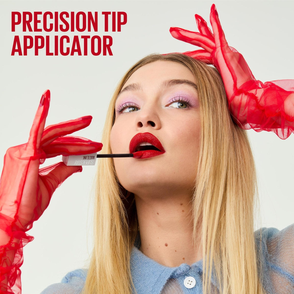 Maybelline Super Stay Matte Ink Liquid Lipstick Makeup, Long Lasting High Impact Color, Up to 16H Wear, Pioneer, Blue Red, 1 Count, Packaging May Vary